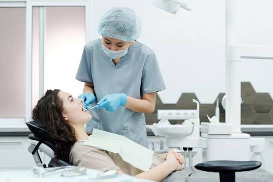 Modern dental consultation suite at Synergy Dental Hospital